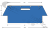 Unknown Dawbarn Cover Sheet Rear Back Flap For Fliegl Aspahlt Ejector Trailer Sheet System Sioen  5029